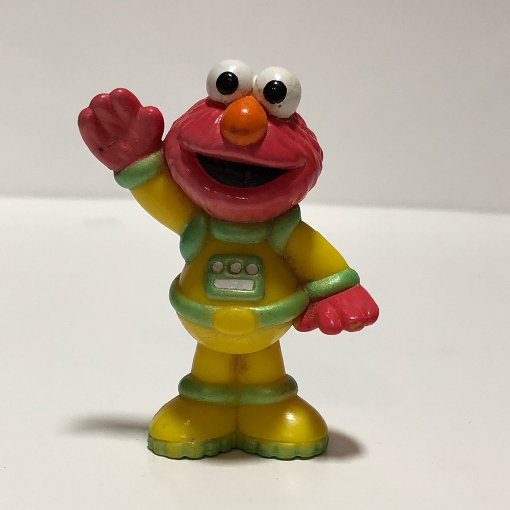 Tyco Vintage Sesame Street Space Explorers Elmo Figure